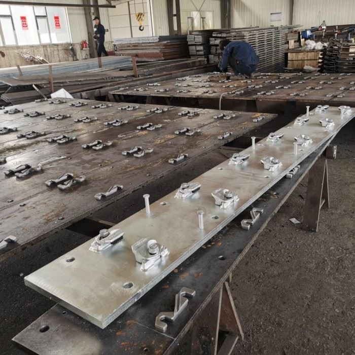 wrought iron railway baseplate